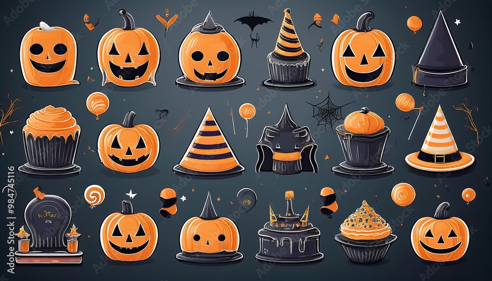 asset of halloween icon asset of halloween icon
