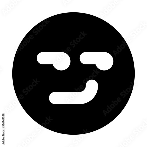 Emoji Smirk Icon