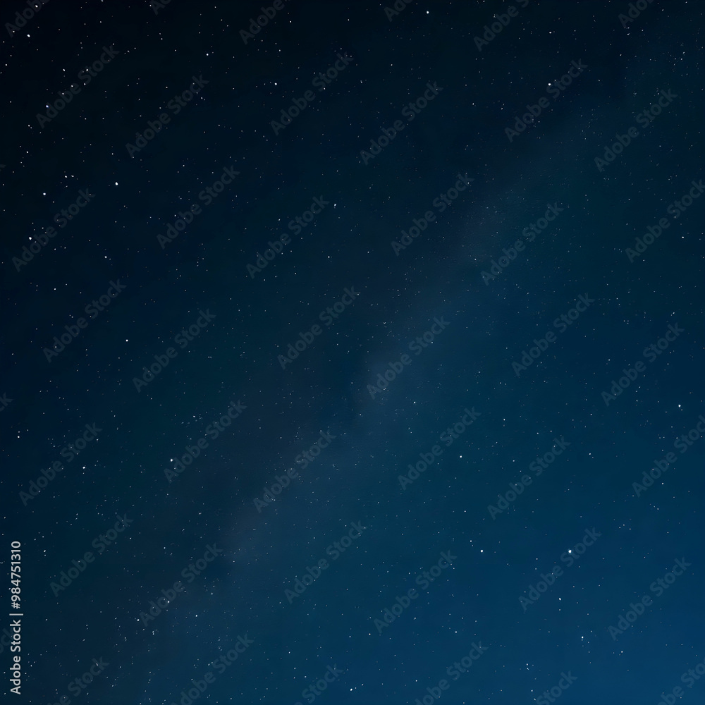 Obraz premium The beautiful shining stars in the night sky