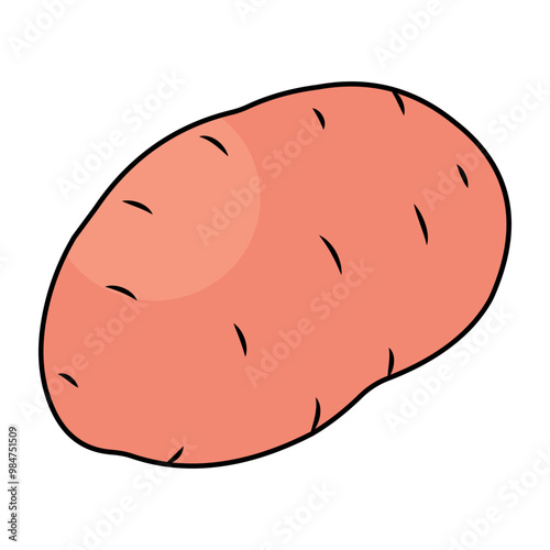 Premium download icon of potato