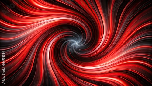 Abstract red and black swirling background at eye level