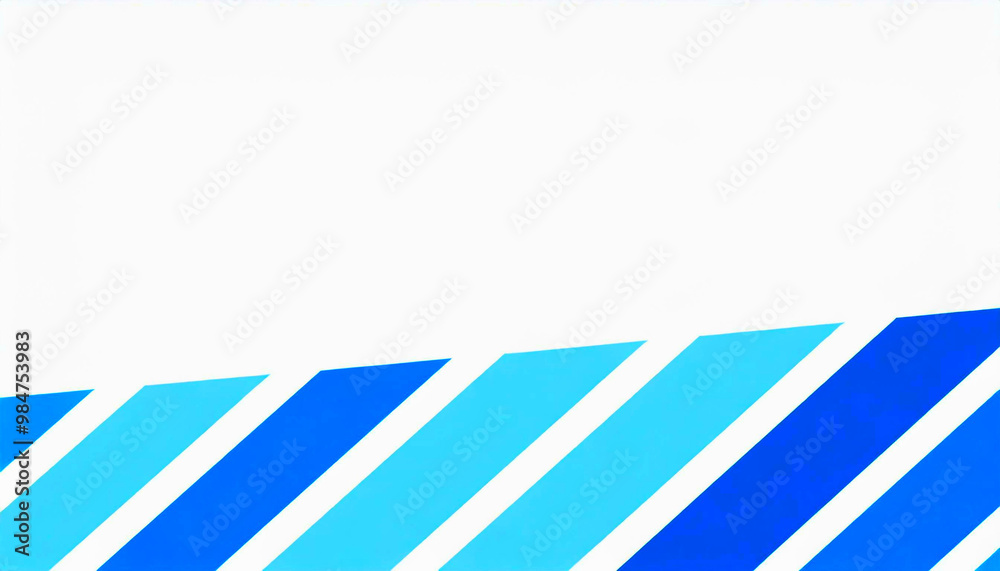 An illustration of blue striped patterns on a white background. An illustration of blue striped patterns on a white background.