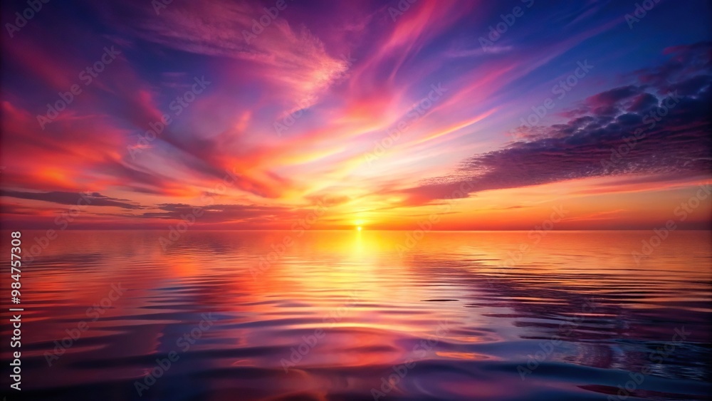 Abstract water background with red purple sunset or sunrise point of view Abstract water background with red purple sunset or sunrise point of view