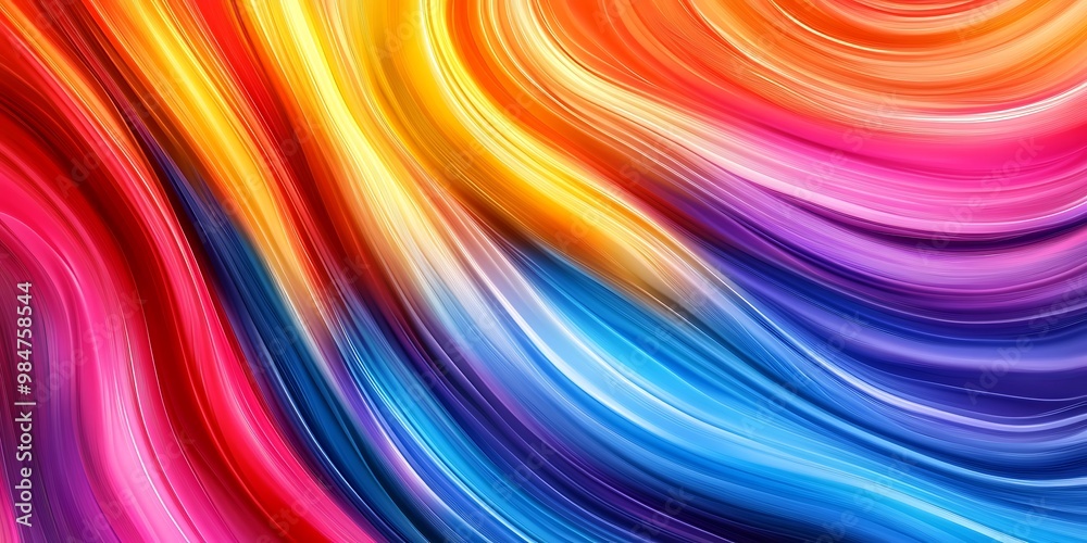 Vibrant Abstract Waves of Color Flowing Through a Modern Artistic Background
Vibrant Abstract Waves of Color Flowing Through a Modern Artistic Background