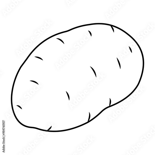 Premium download icon of potato