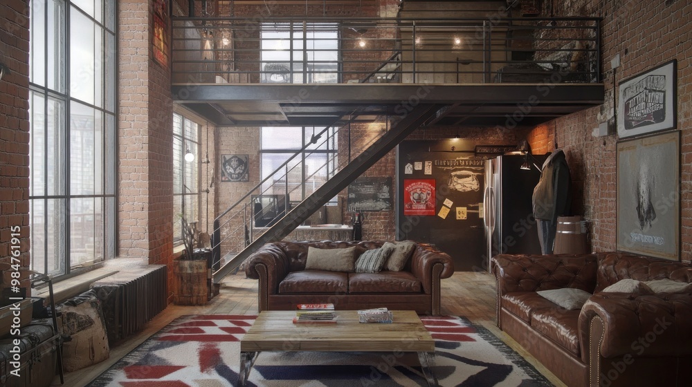 Industrial Loft Apartment Interior Design Industrial Loft Apartment Interior Design