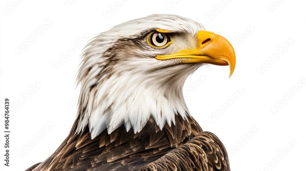 Close-up Portrait of a Majestic Bald Eagle Close-up Portrait of a Majestic Bald Eagle