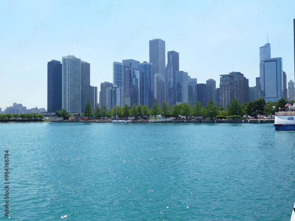 Obraz premium beach skyline