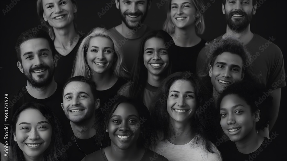 group of people in black and white group of people in black and white