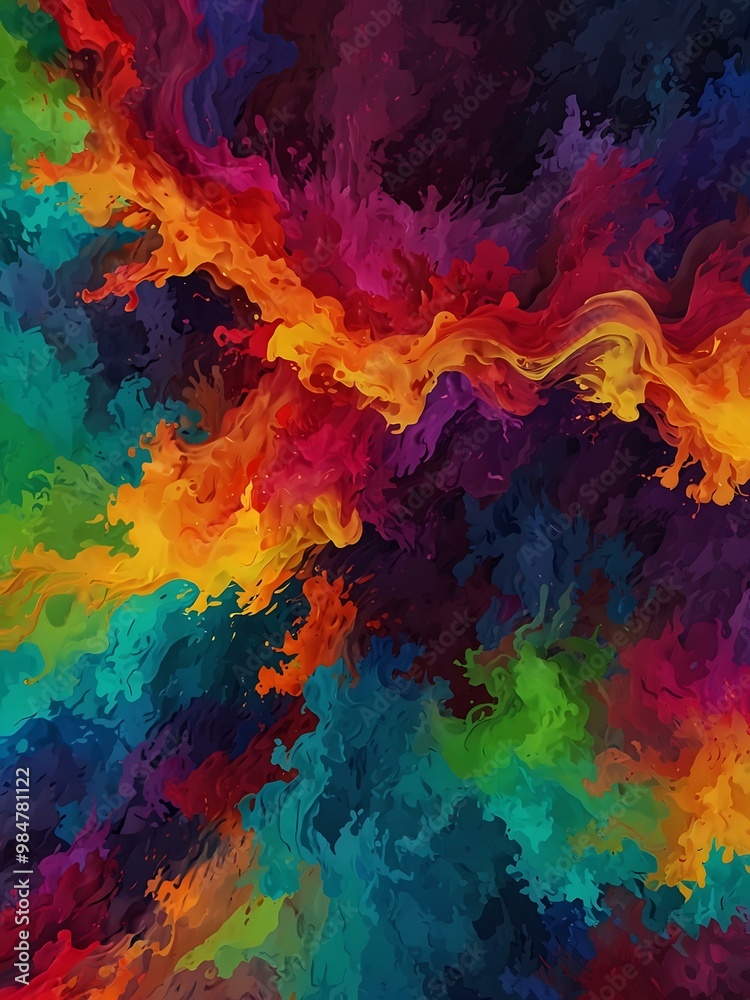 Abstract colorful background.