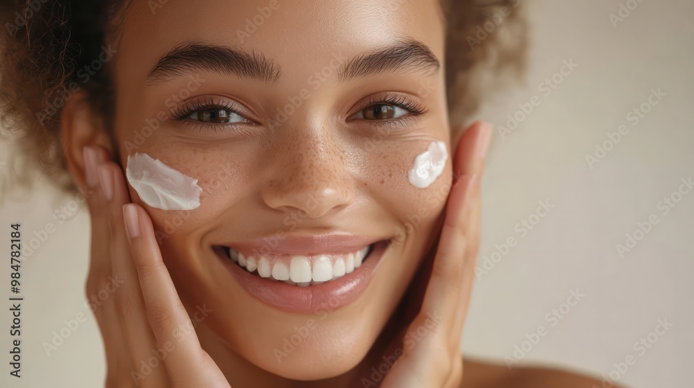 Probiotic cream helping balance skin microbiome, promoting healthy, radiant skin Probiotic cream helping balance skin microbiome, promoting healthy, radiant skin