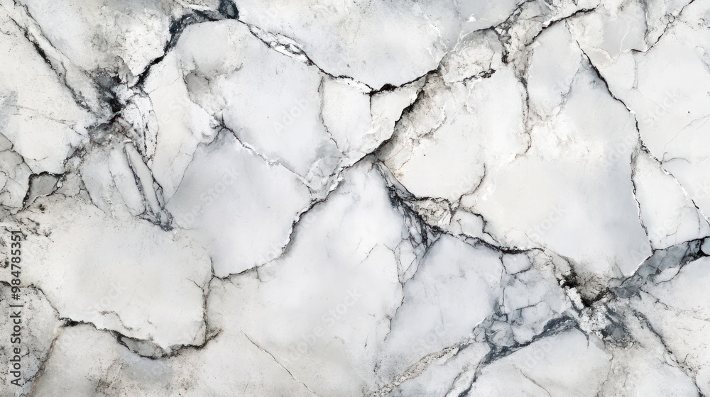 Elegant white marble texture with intricate gray veining, perfect for sophisticated design and backgrounds. Elegant white marble texture with intricate gray veining, perfect for sophisticated design and backgrounds.