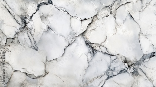 Elegant white marble texture with intricate gray veining, perfect for sophisticated design and backgrounds.