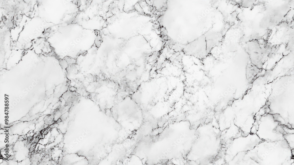 Elegant white marble texture featuring delicate gray veining, perfect for a modern design aesthetic. Elegant white marble texture featuring delicate gray veining, perfect for a modern design aesthetic.
