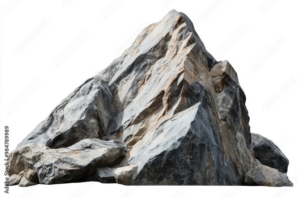 Image of stone peak against transparent background Image of stone peak against transparent background