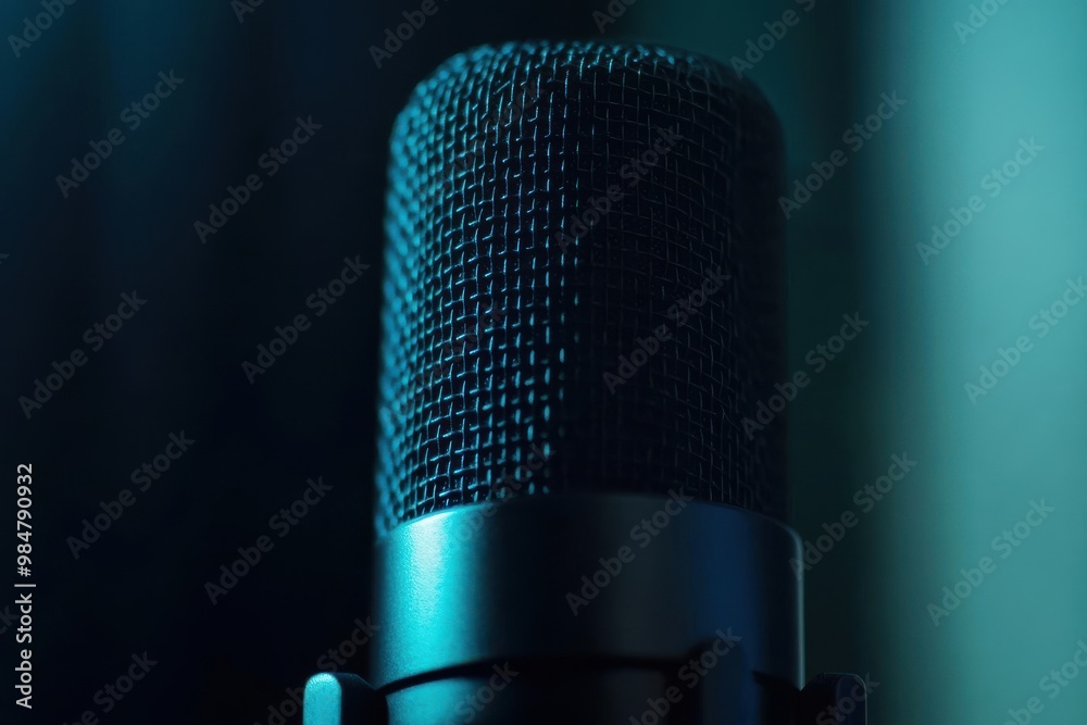 Intimate perspective of asmr artist using premium microphone in studio, creating gentle whispers. Person utilizing professional mic to craft calming sounds for relaxation Intimate perspective of asmr artist using premium microphone in studio, creating gentle whispers. Person utilizing professional mic to craft calming sounds for relaxation