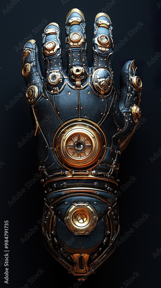 Futuristic Robotic Hand: A Cyberpunk Masterpiece Futuristic Robotic Hand: A Cyberpunk Masterpiece