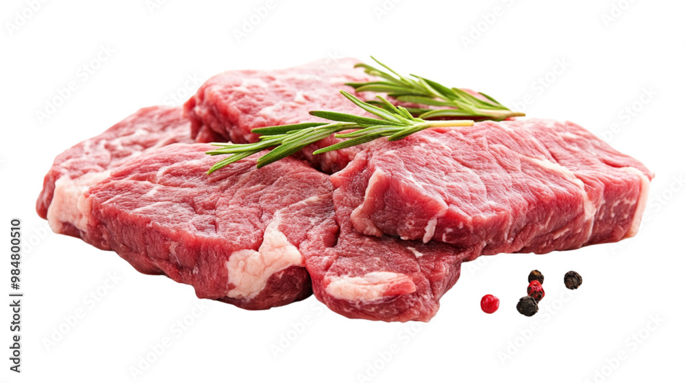 Raw meat isolated on transparent background Raw meat isolated on transparent background