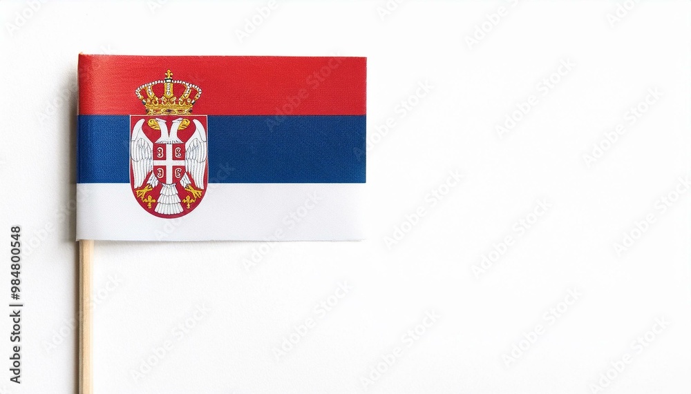 小さな紙のセルビア共和国の国旗(small paper Republic of Serbia flag)
小さな紙のセルビア共和国の国旗(small paper Republic of Serbia flag)