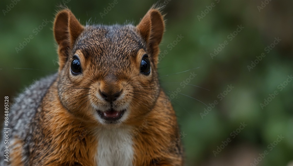 Close-up of a squirrel. Close-up of a squirrel.