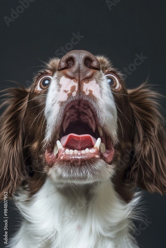 professional dog photoshoot, professional dog photo, close-up photo of a dog