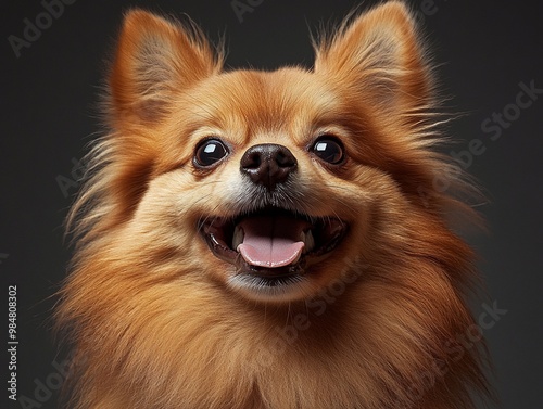 studio dog photo 