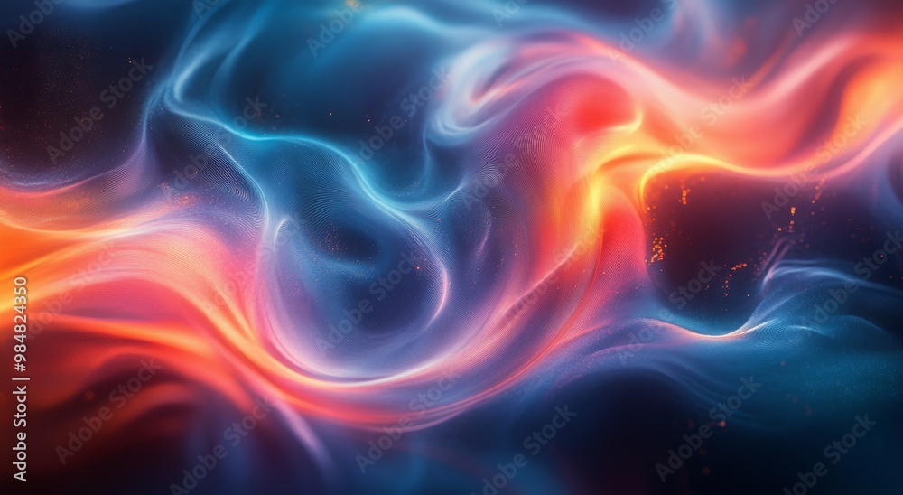 Colorful swirling galaxy nebula captured in deep space during a cosmic event in October Colorful swirling galaxy nebula captured in deep space during a cosmic event in October