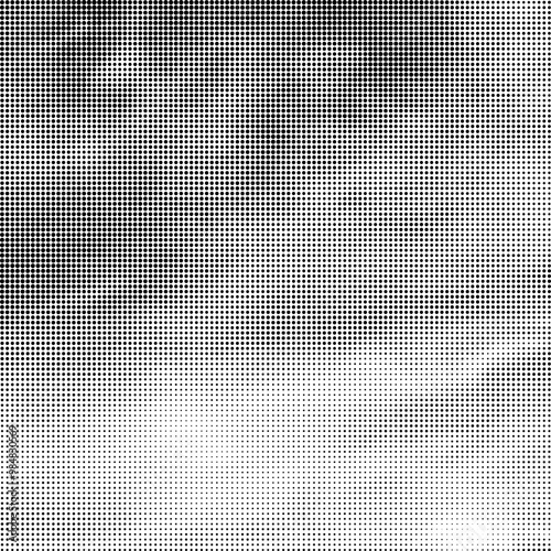 Vector Halftone Pattern. Set of Dots. Dotted Texture on White Background. Overlay Grunge Template. Distress Linear Design. Fade Monochrome Points. Pop Art Backdrop.