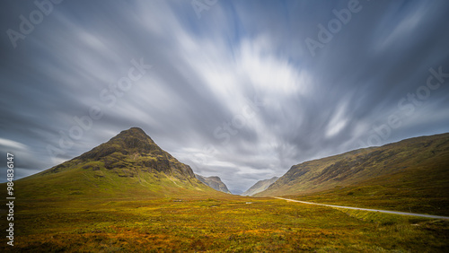Beautiful pass in Scotland Glencoe
