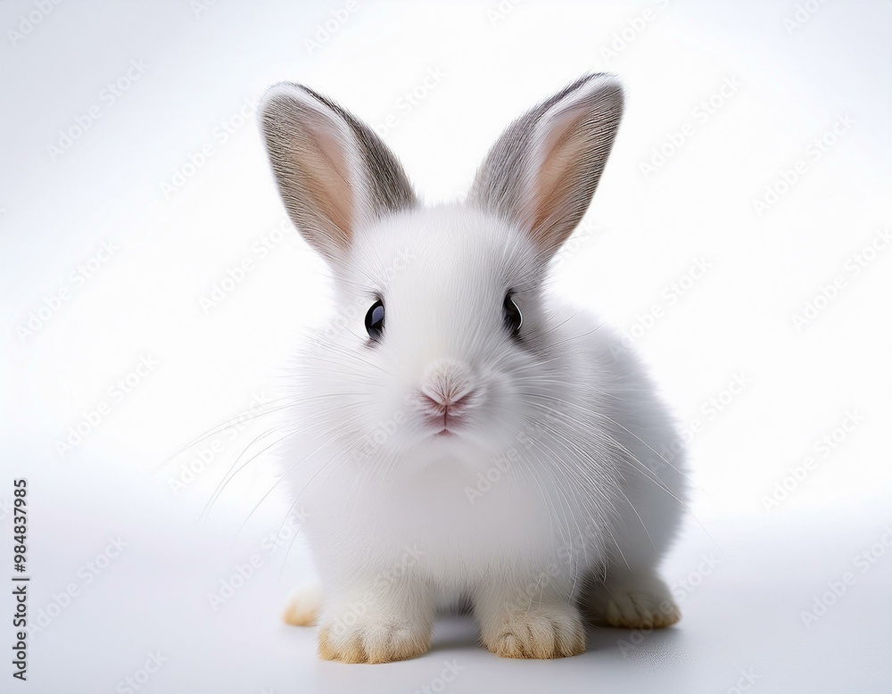 Tiny White Baby Rabbit Tiny White Baby Rabbit