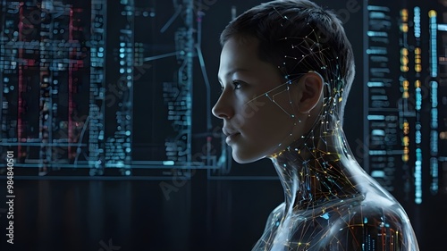 Futuristic Human-Machine Interface Concept