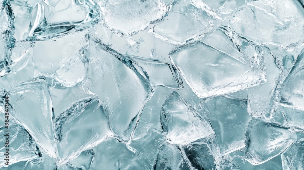 Broken glass. Texture of broken ice. Abstract background for design. Broken glass. Texture of broken ice. Abstract background for design.