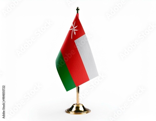 Oman Flag on Stand