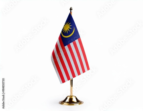 Malaysia Flag on Stand