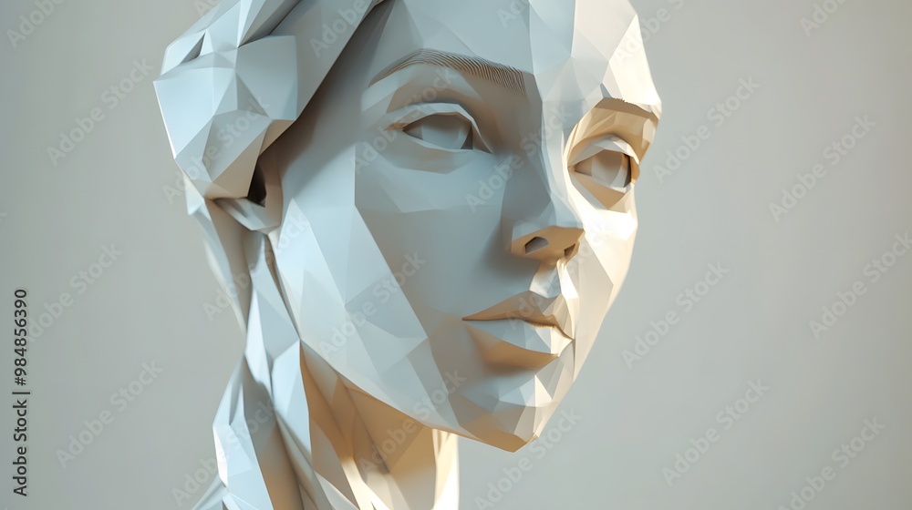 A character with complex edge loops, highlighting how the arrangement ...