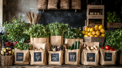 vegetables on the market