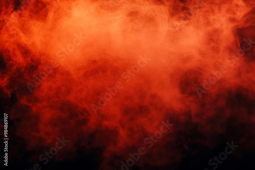 Abstract Dark Halloween Hell Fire Flyer