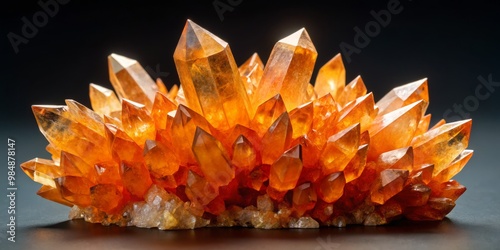 A Close-up of a Cluster of ...