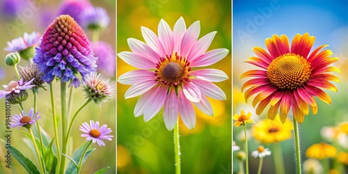 Floral Collage A Trio of De...