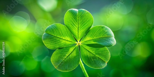 Four Leaf Clover Macro, Clo...