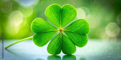 Four-Leaf Clover Macro Photography, Green, Nature,ðŸ€ðŸ€ðŸ€