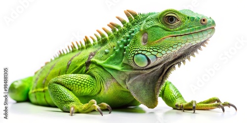 Green Iguana Close-up A Pro...