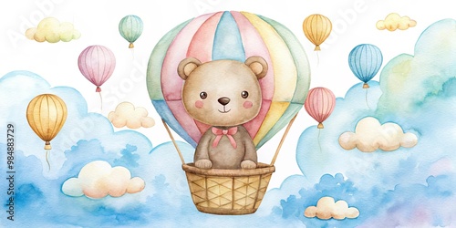 Watercolor Illustration of ...