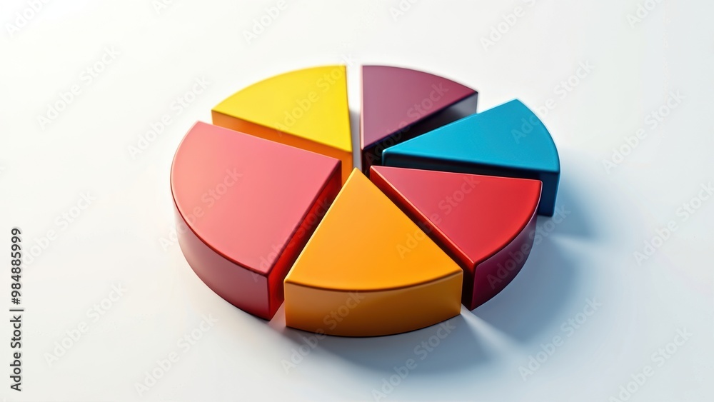 Pie Chart Illustration for Versatile Data Categorization and Analysis Purposes Pie Chart Illustration for Versatile Data Categorization and Analysis Purposes