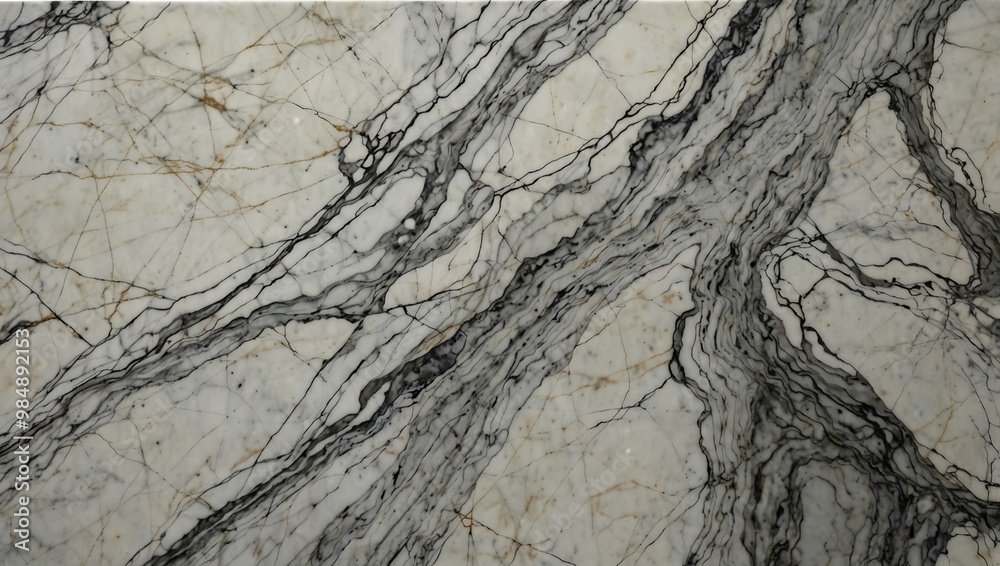 White marble with grey veins, abstract granite surface. White marble with grey veins, abstract granite surface.