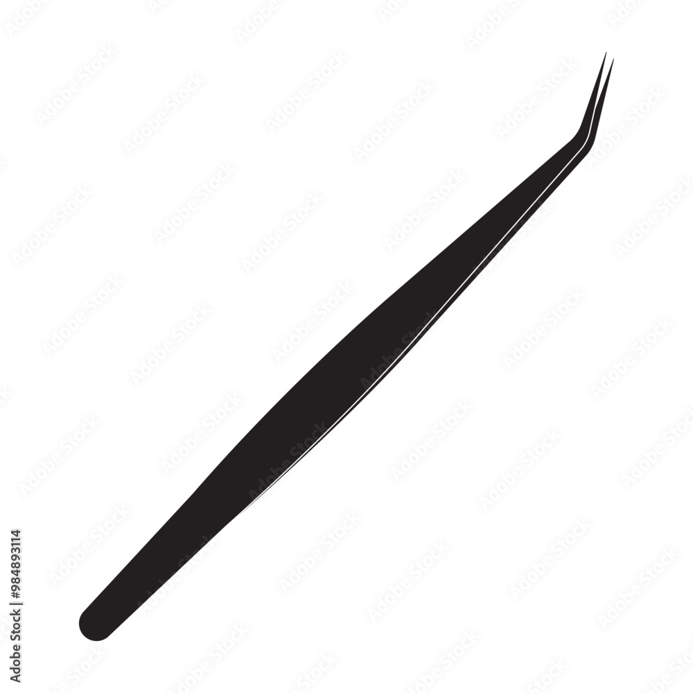 Tooth cleaning pick icon Tooth cleaning pick icon