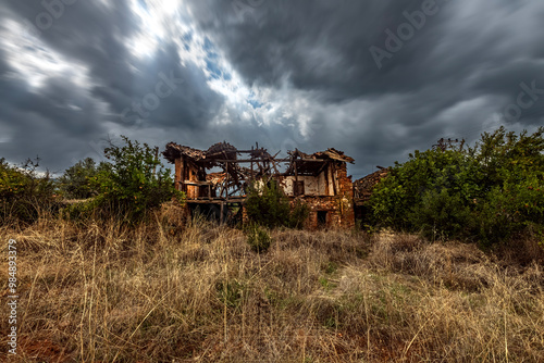 Historical stone houses in Aydin Karacasu Küçükdağlı neighborhood photo