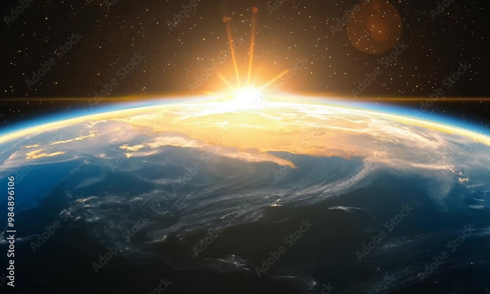 sunrise over earth sunrise over earth
