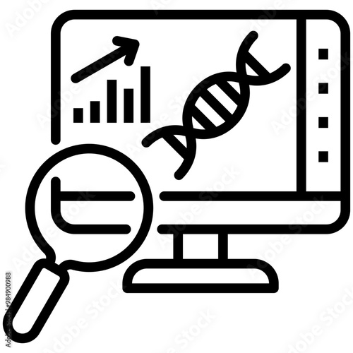 Dna Analysis Icon