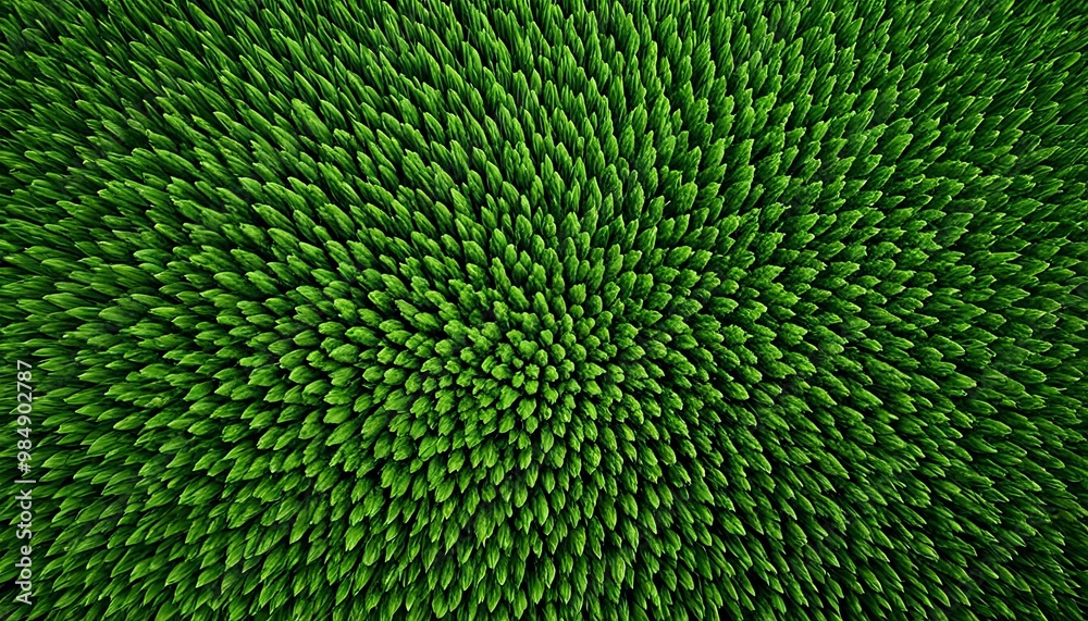 An overhead view showcasing lush green grass in a tight, full-frame composition. The dense arrangement of blades creates a vibrant, natural texture, emphasizing growth and vitality. Perfect for An overhead view showcasing lush green grass in a tight, full-frame composition. The dense arrangement of blades creates a vibrant, natural texture, emphasizing growth and vitality. Perfect for